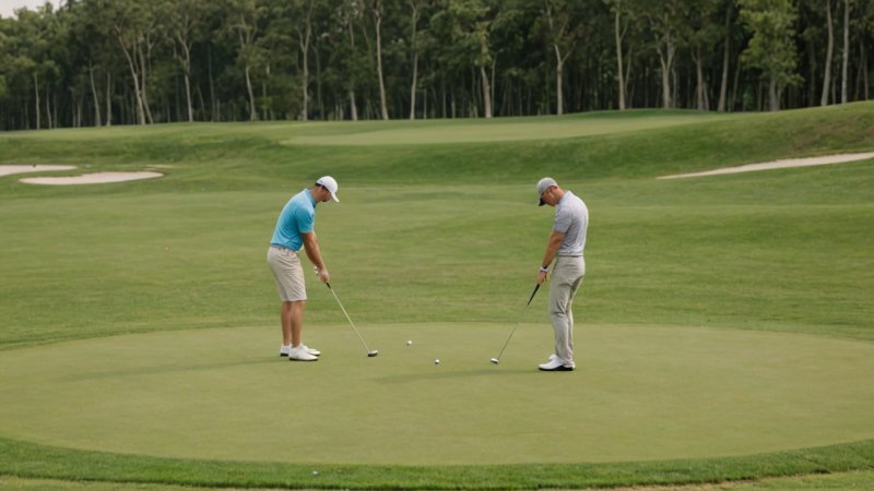 golf formats, skill enhancement, match play, scramble, social golf, motivation, teamwork