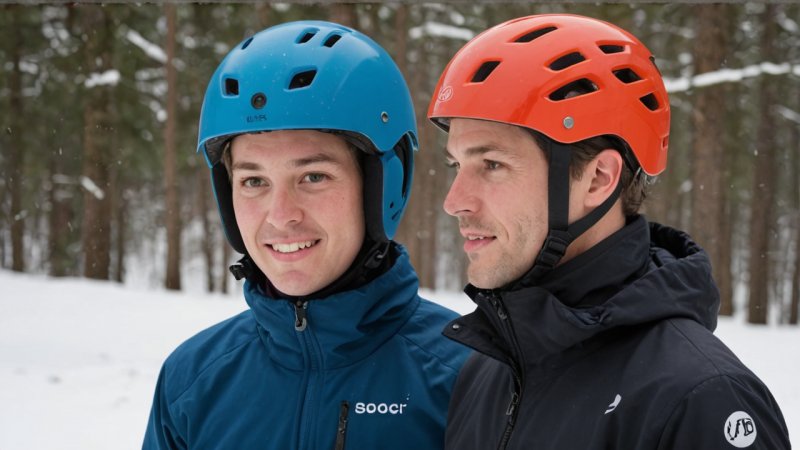 helmet fitting, winter sports, safety tips, skiing, snowboarding