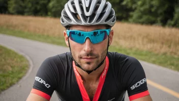 cycling visor, sunglasses, eye protection, comfort, performance, cycling gear