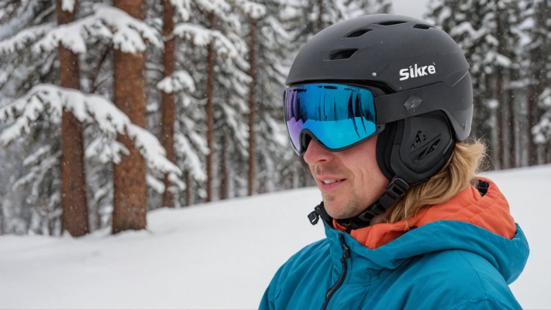 helmet fit, skiing, safety, winter sports, preparation