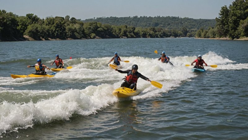 safety tips, kayaking, surfing, wakeboarding, water sports, life jacket, weather conditions, safety courses, proper equipment, buddy system, hydration