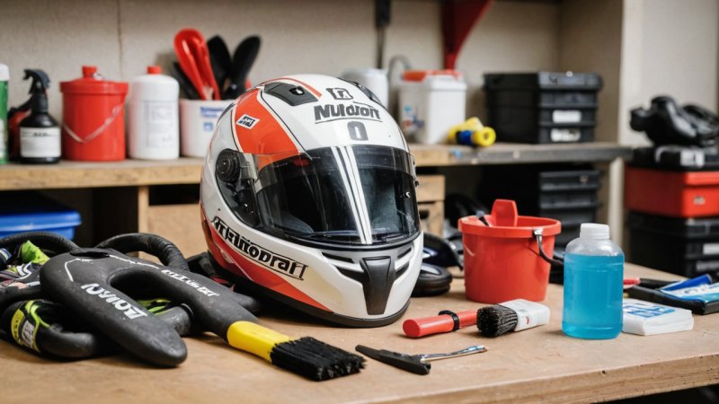 motorsport helmet care, helmet maintenance, motorsport safety, helmet cleaning tips, helmet storage, racing gear care