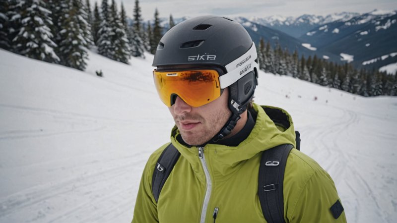 smart helmets, winter sports, safety equipment, performance tracking, health monitoring