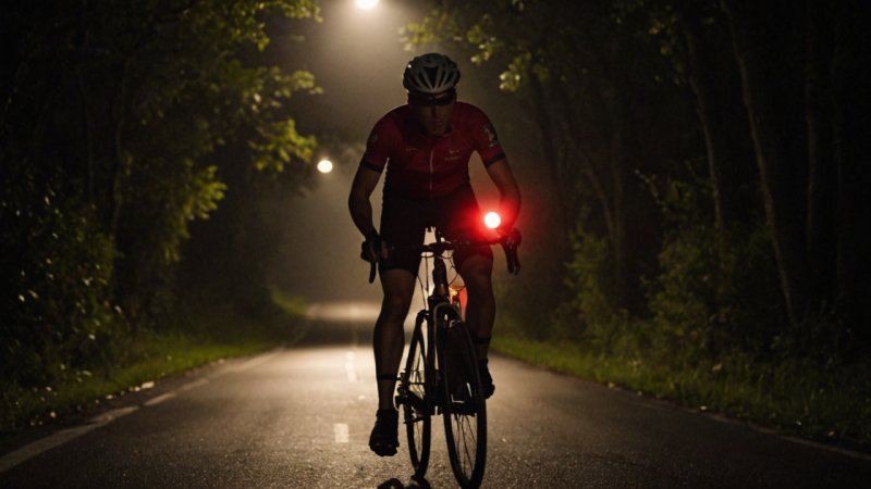 bike lights, cycling safety, visibility, front lights, rear lights, LED bike lights, cycling gear