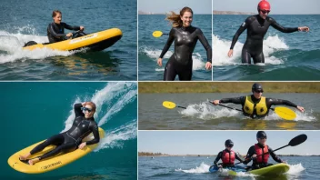 water sports, safety gadgets, performance technology, personal flotation devices, smart wetsuits, wearable tech, aquatic sports, training techniques