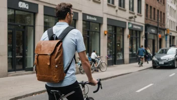 cycling backpack, commuting, cycling gear, cyclist safety, ergonomic design, hydration, bike commuting, cycling performance, urban biking