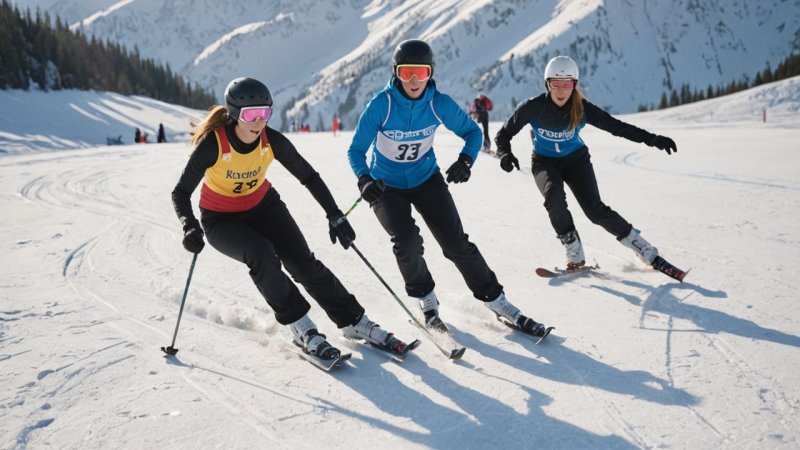 winter sports, competitions, physical benefits, mental health, social benefits, personal growth, safety measures, healthy lifestyle, local communities